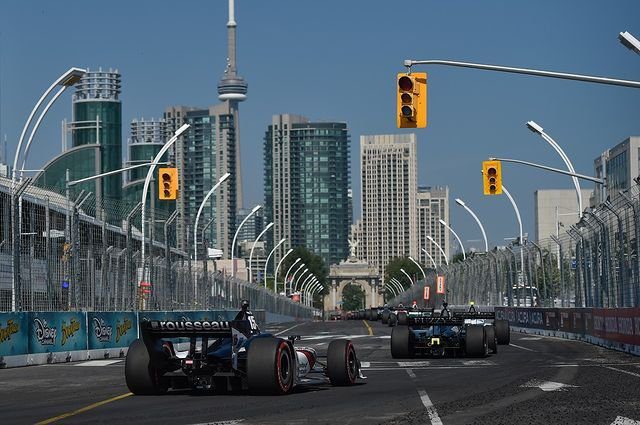 Indy car race Toronto